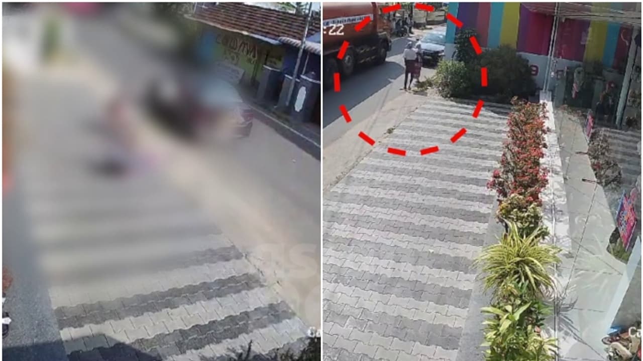 Two killed in Kerala's Palakkad after being struck by drunk driver’s speeding car; incident caught on camera