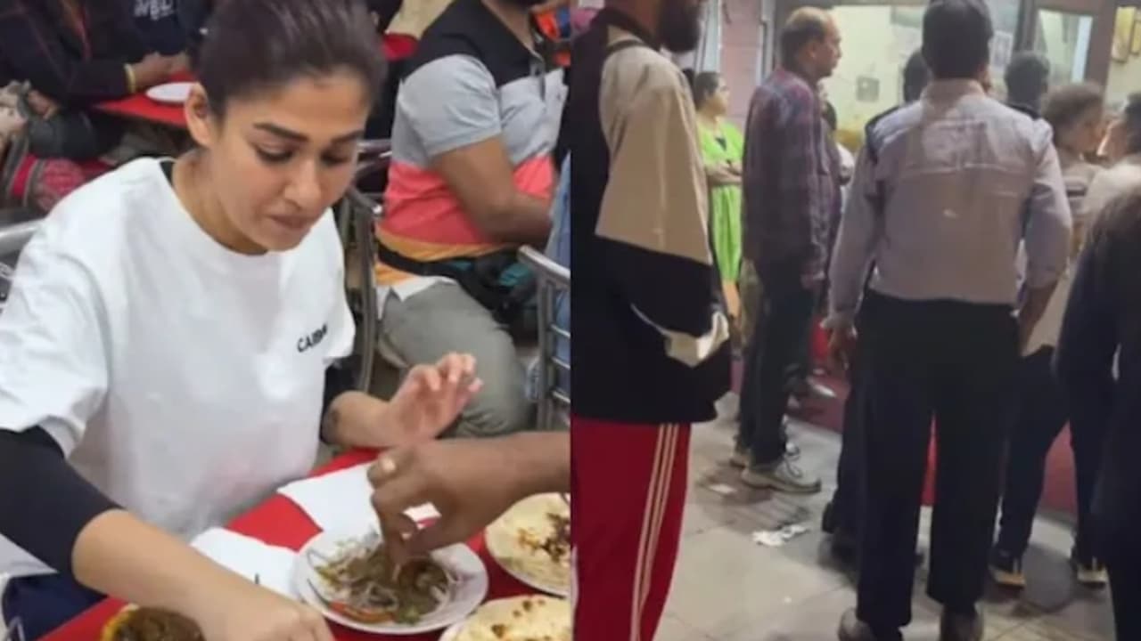 ആരും തിരിച്ചറിഞ്ഞില്ല, നയന്‍സും വിഘ്നേഷും ക്യൂ നിന്ന് ദില്ലി റന്‍റോറന്‍റില്‍ ഭക്ഷണം കഴിക്കുന്ന വീഡിയോ വൈറല്‍