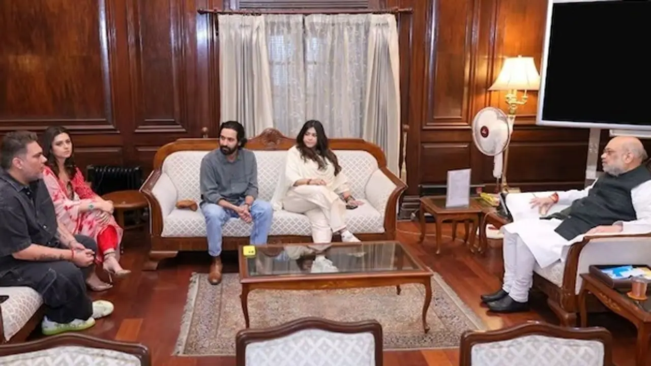The Sabarmati Report: Vikrant Massey, Ektaa Kapoor and other team members meet Home Minister Amit Shah The Sabarmati Report: Vikrant Massey, Ektaa Kapoor and other team members meet Home Minister Amit Shah