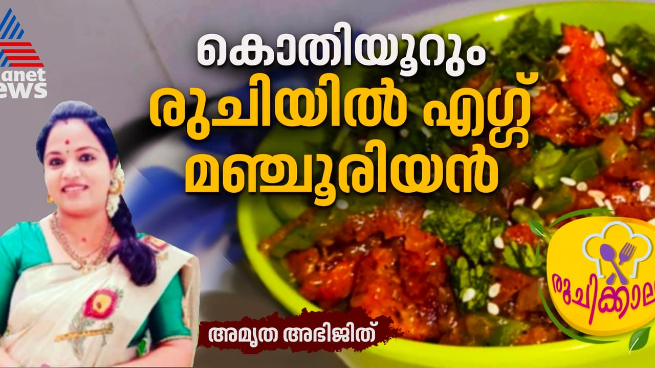 മുട്ട കൊണ്ട് രുചികരമായ മഞ്ചൂരിയൻ ; റെസിപ്പി മുട്ട കൊണ്ട് രുചികരമായ മഞ്ചൂരിയൻ ; റെസിപ്പി