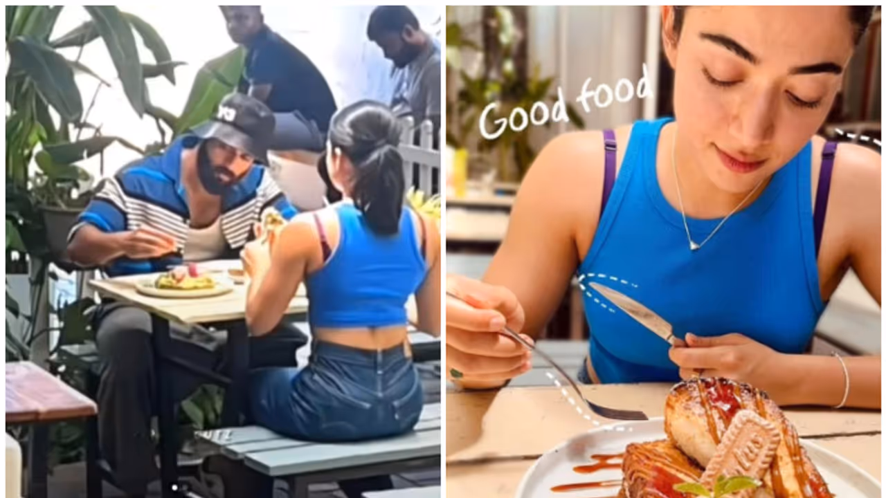 PHOTOS: Vijay Deverakonda Rashmika Mandanna enjoy cozy lunch date amid relationship rumors