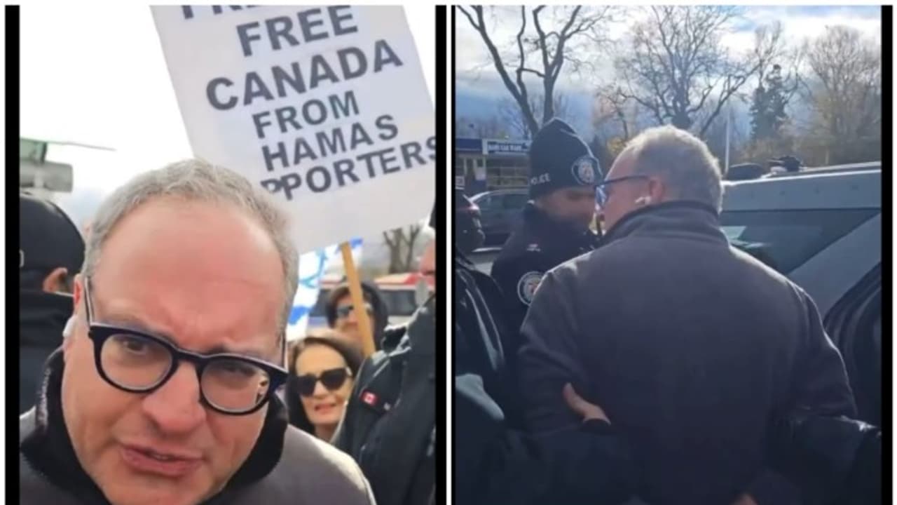 'Like Hitler recreation': Jewish journalist arrested for covering pro Hamas protest in Toronto (WATCH) 'Like Hitler recreation': Jewish journalist arrested for covering pro Hamas protest in Toronto (WATCH)