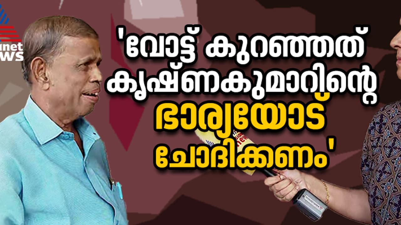 പാലക്കാട്ട് ബിജെപിയില്‍ പൊട്ടിത്തെറി; തോല്‍വിയുടെ ഉത്തരവാദി കെ സുരേന്ദ്രനെന്ന് എന്‍ ശിവരാജൻ