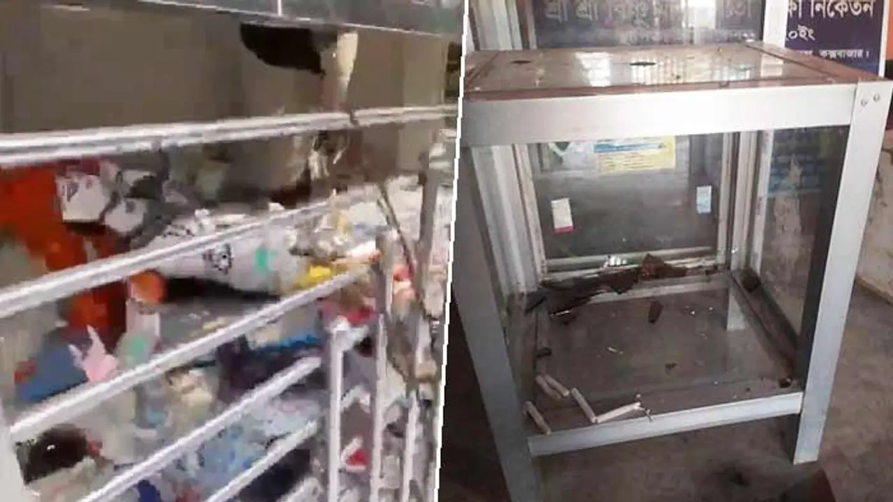 Bangladesh unrest: Outrage erupts over growing vandalism of temples, video of latest attack surfaces (WATCH) Bangladesh unrest: Outrage erupts over growing vandalism of temples, video of latest attack surfaces (WATCH)