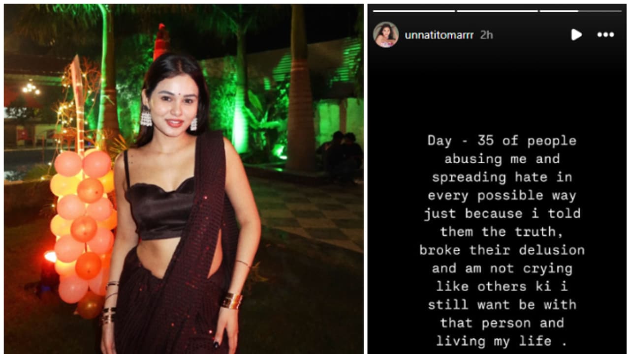 Bigg Boss 18: Unnati Tomar slams online abuse after breakup with Digvijay Rathee Bigg Boss 18: Unnati Tomar slams online abuse after breakup with Digvijay Rathee