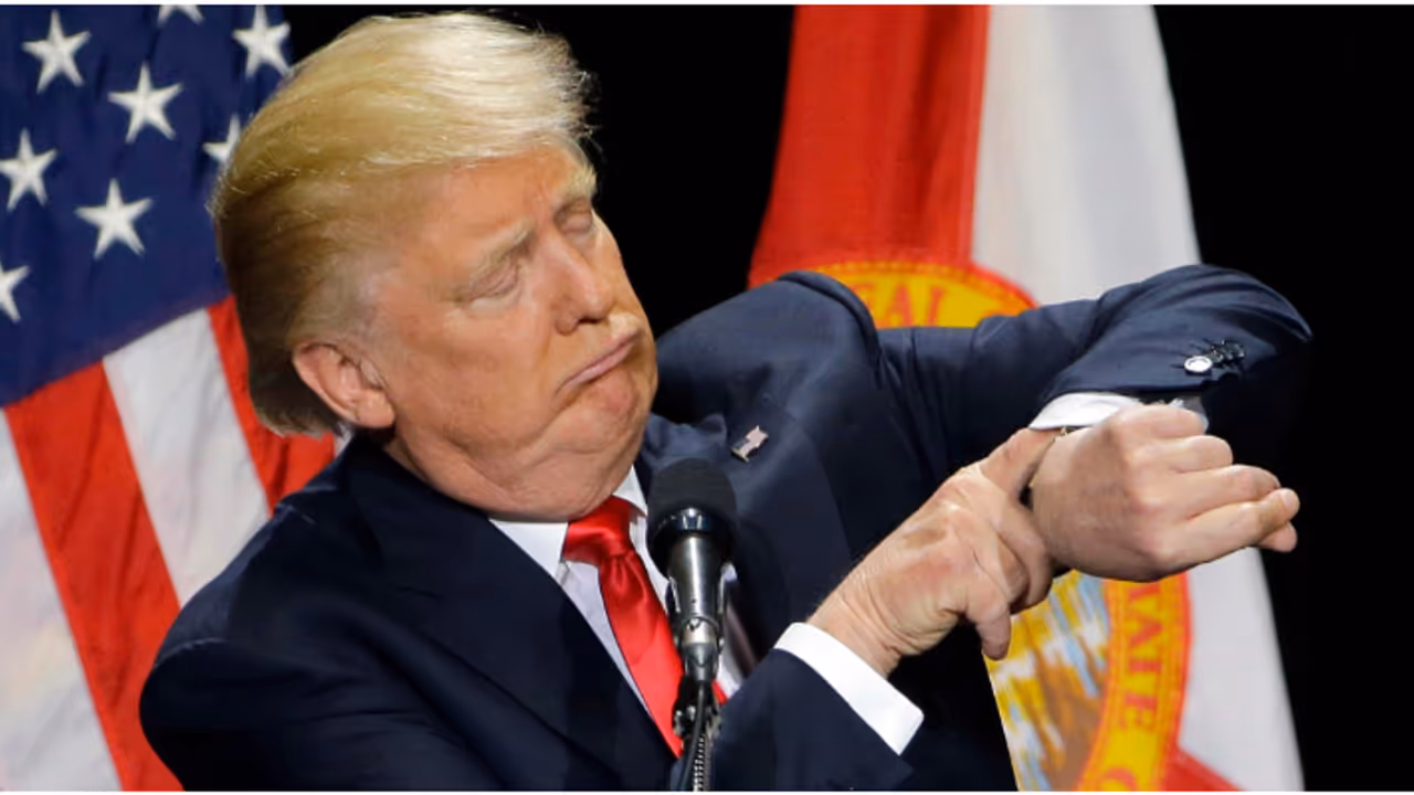 വില 84 ലക്ഷം വരെ! നിയുക്ത പ്രസിഡന്‍റൊക്കെ തന്നെ, പക്ഷേ അമേരിക്കൻ വിപണിയിൽ പോലും ചലനമില്ലാതെ ട്രംപിന്‍റെ വാച്ച്