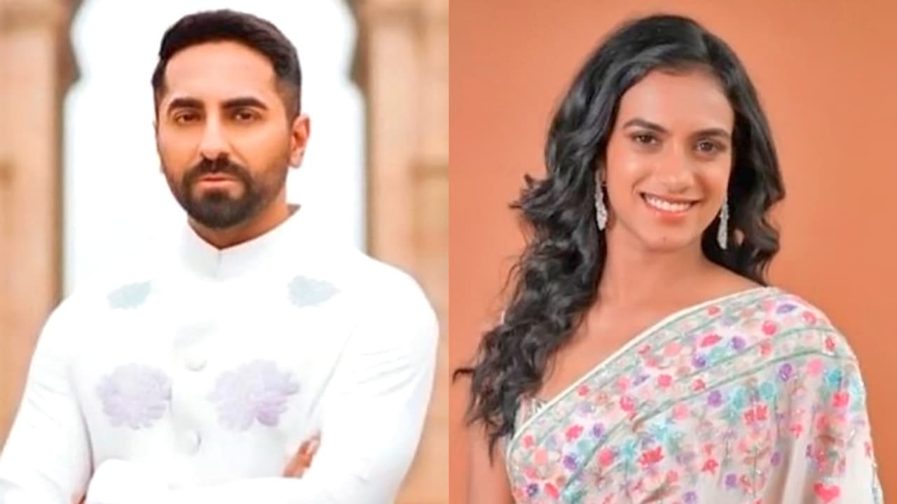 Ayushmann Khurrana PV Sindhu appealed to the youth for active participation in nation building Ayushmann Khurrana PV Sindhu appealed to the youth for active participation in nation building