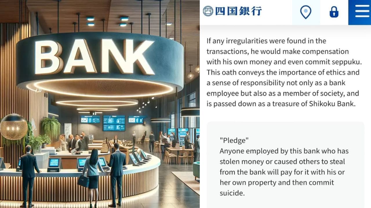 ಅಕ್ರಮವೆಸಗಿದರೆ ಆತ್ಮಹತ್ಯೆ: ರಕ್ತದಲ್ಲಿ ಮುಚ್ಚಳಿಕೆ ಬರೆದ ಬ್ಯಾಂಕ್ ಸಿಬ್ಬಂದಿ! ಅಕ್ರಮವೆಸಗಿದರೆ ಆತ್ಮಹತ್ಯೆ: ರಕ್ತದಲ್ಲಿ ಮುಚ್ಚಳಿಕೆ ಬರೆದ ಬ್ಯಾಂಕ್ ಸಿಬ್ಬಂದಿ!