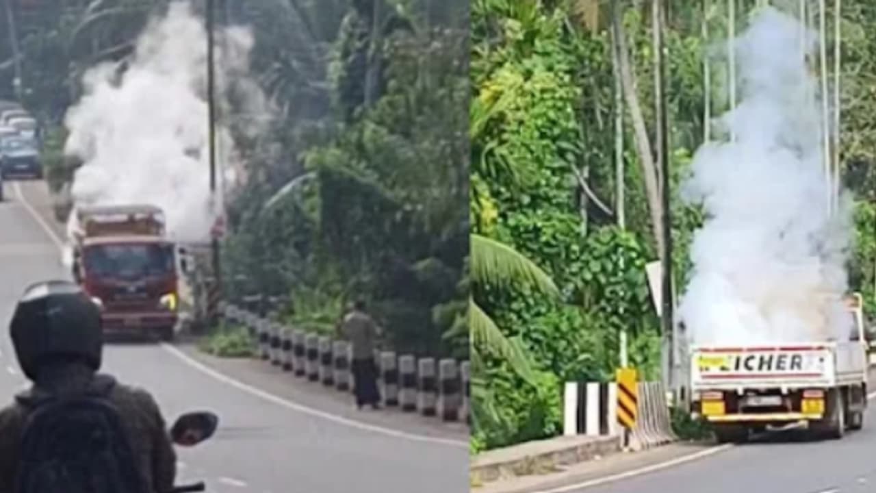 സിഎന്ജിയുമായി വന്ന ലോറിയില് നിന്ന് വാതക ചോര്ച്ച, വിവരമറിയിച്ച് പിന്നാലെ വന്ന ഓട്ടോ ഡ്രൈവർ, അപകടം ഒഴിവായി സിഎന്ജിയുമായി വന്ന ലോറിയില് നിന്ന് വാതക ചോര്ച്ച, വിവരമറിയിച്ച് പിന്നാലെ വന്ന ഓട്ടോ ഡ്രൈവർ, അപകടം ഒഴിവായി