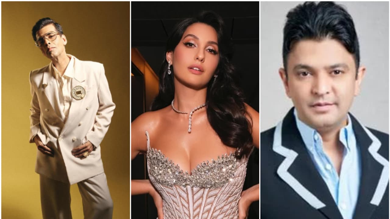 Nora Fatehi brings Karan Johar, Bhushan Kumar together for a special tie up; Read on Nora Fatehi brings Karan Johar, Bhushan Kumar together for a special tie up; Read on