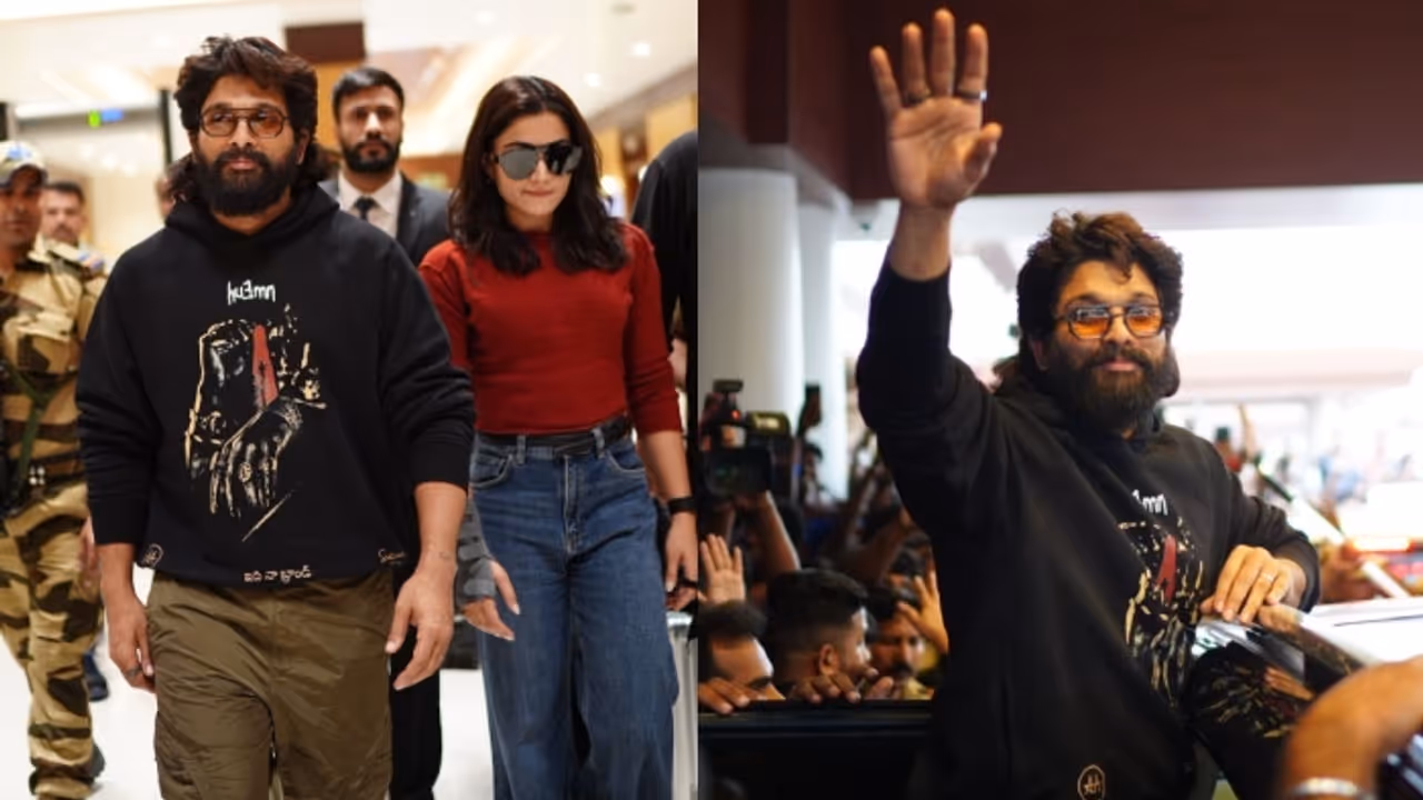 Allu Arjun speaks about Fahadh Faasil's absence at Pushpa 2 promotions, thanks Kerala audience for support Allu Arjun speaks about Fahadh Faasil's absence at Pushpa 2 promotions, thanks Kerala audience for support