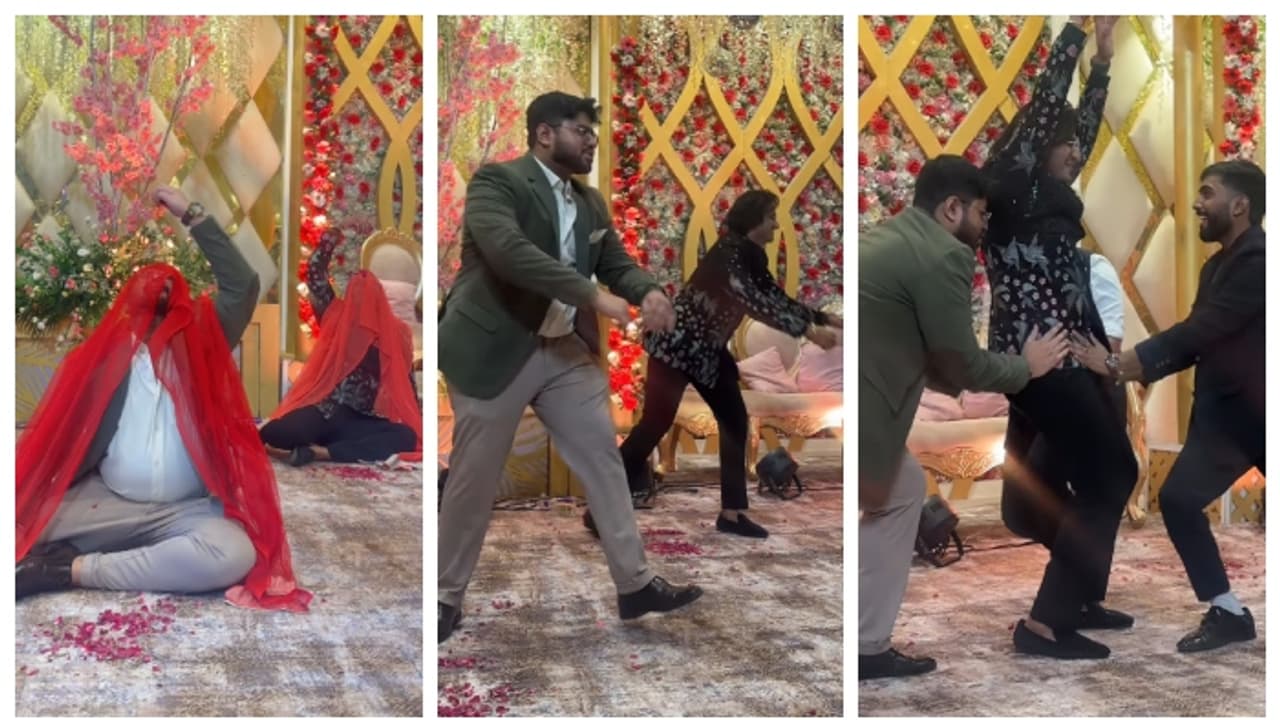 വിവാഹ വേദി കീഴടക്കി നൃത്തം ചെയ്ത കസിന്‍സിനെ വാടകയ്ക്ക് തരാമോയെന്ന് ചോദിച്ച് സോഷ്യല്‍ മീഡിയ; വീഡിയോ വൈറല്‍ 