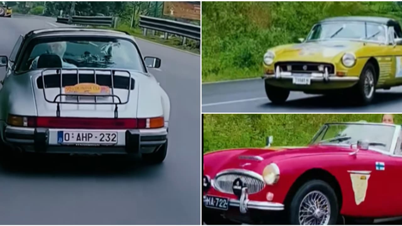 'നമ്മുടെ കേരളം കാണാൻ, പ്രീമിയം വിന്റേജ് മോഡൽ കാറുകളിൽ ലണ്ടനിൽ നിന്ന് 51 പേർ'! വീഡിയോ പങ്കുവച്ച് മന്ത്രി 'നമ്മുടെ കേരളം കാണാൻ, പ്രീമിയം വിന്റേജ് മോഡൽ കാറുകളിൽ ലണ്ടനിൽ നിന്ന് 51 പേർ'! വീഡിയോ പങ്കുവച്ച് മന്ത്രി