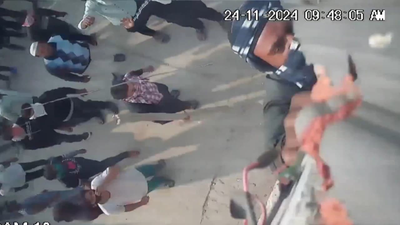 Was Sambhal violence pre planned? Masked rioters caught breaking CCTV cameras (WATCH)