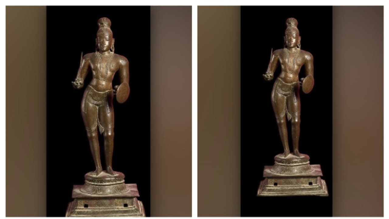 1950നും 1967നും ഇടയിൽ മോഷണം പോയ 4 വി​ഗ്രഹങ്ങൾ, ഒന്ന് ഓക്സ്ഫോർഡ് മ്യൂസിയത്തിൽ, തമിഴ്നാട്ടില്‍ തിരിച്ചെത്തിക്കും