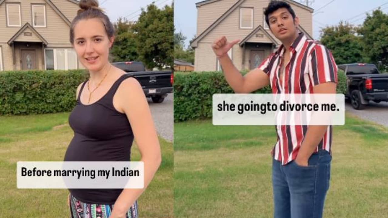 'ഇന്ത്യക്കാരന് രണ്ട് ഭാര്യമാർ, അവള്‍ പണമടിച്ചുമാറ്റി സ്ഥലം വിടും'; എന്തെല്ലാം നുണകൾ, വീഡിയോയുമായി ദമ്പതികള്‍