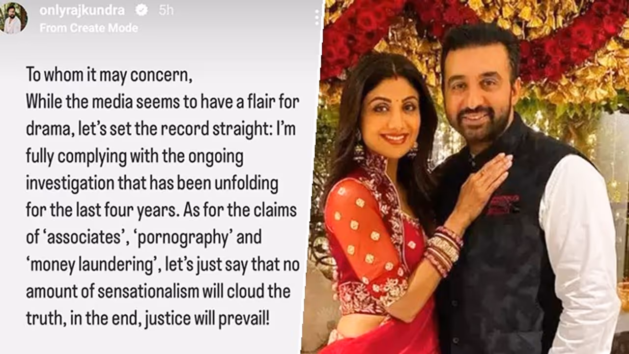 Pornography case: 'Unacceptable To Drag My Wife...' says Raj Kundra after ED raids properties of Shilpa Shetty Pornography case: 'Unacceptable To Drag My Wife...' says Raj Kundra after ED raids properties of Shilpa Shetty