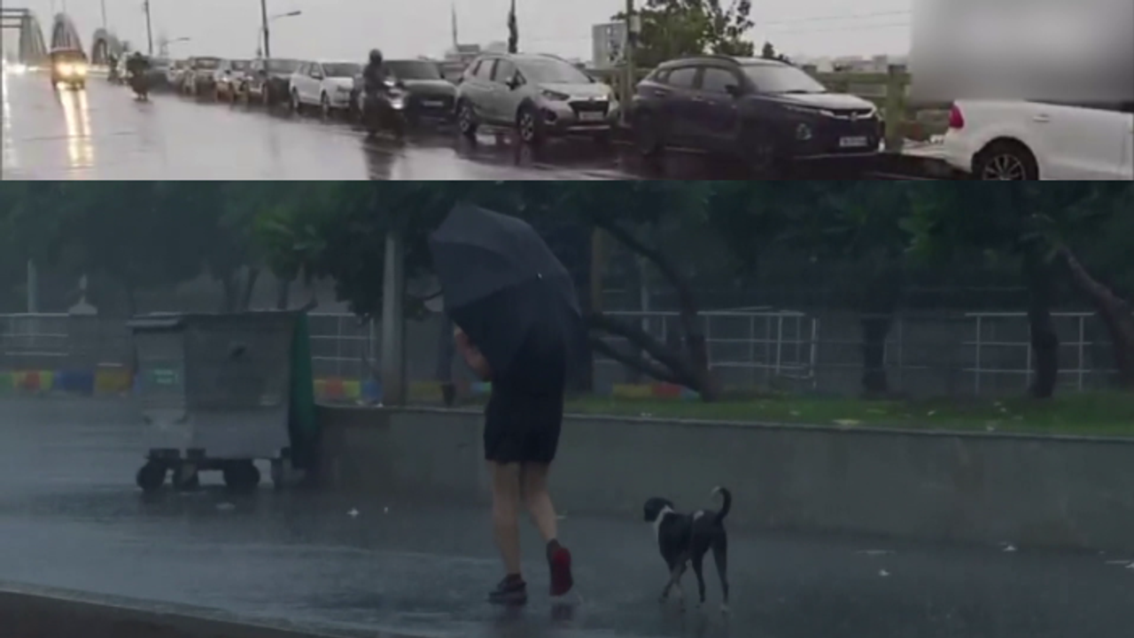 ഫിൻജാൽ ചുഴലിക്കാറ്റ്: ചെന്നൈയിൽ കനത്ത മഴ, വെള്ളക്കെട്ട്; വിമാനങ്ങൾ റദ്ദാക്കി; ഫ്ലൈ ഓവറുകളിൽ കാർ പാർക്കിംഗ് ഫിൻജാൽ ചുഴലിക്കാറ്റ്: ചെന്നൈയിൽ കനത്ത മഴ, വെള്ളക്കെട്ട്; വിമാനങ്ങൾ റദ്ദാക്കി; ഫ്ലൈ ഓവറുകളിൽ കാർ പാർക്കിംഗ്