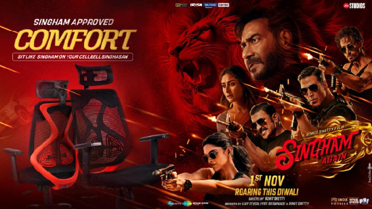 CELLBELL Partners with Singham Again and Jio Studios to Scale New Heights CELLBELL Partners with Singham Again and Jio Studios to Scale New Heights