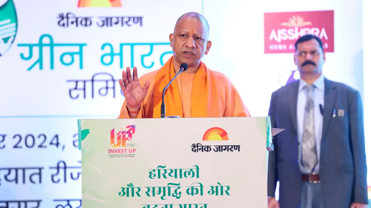 CM Yogi expresses concern over environmental changes, highlights UP's pollution control campaigns CM Yogi expresses concern over environmental changes, highlights UP's pollution control campaigns