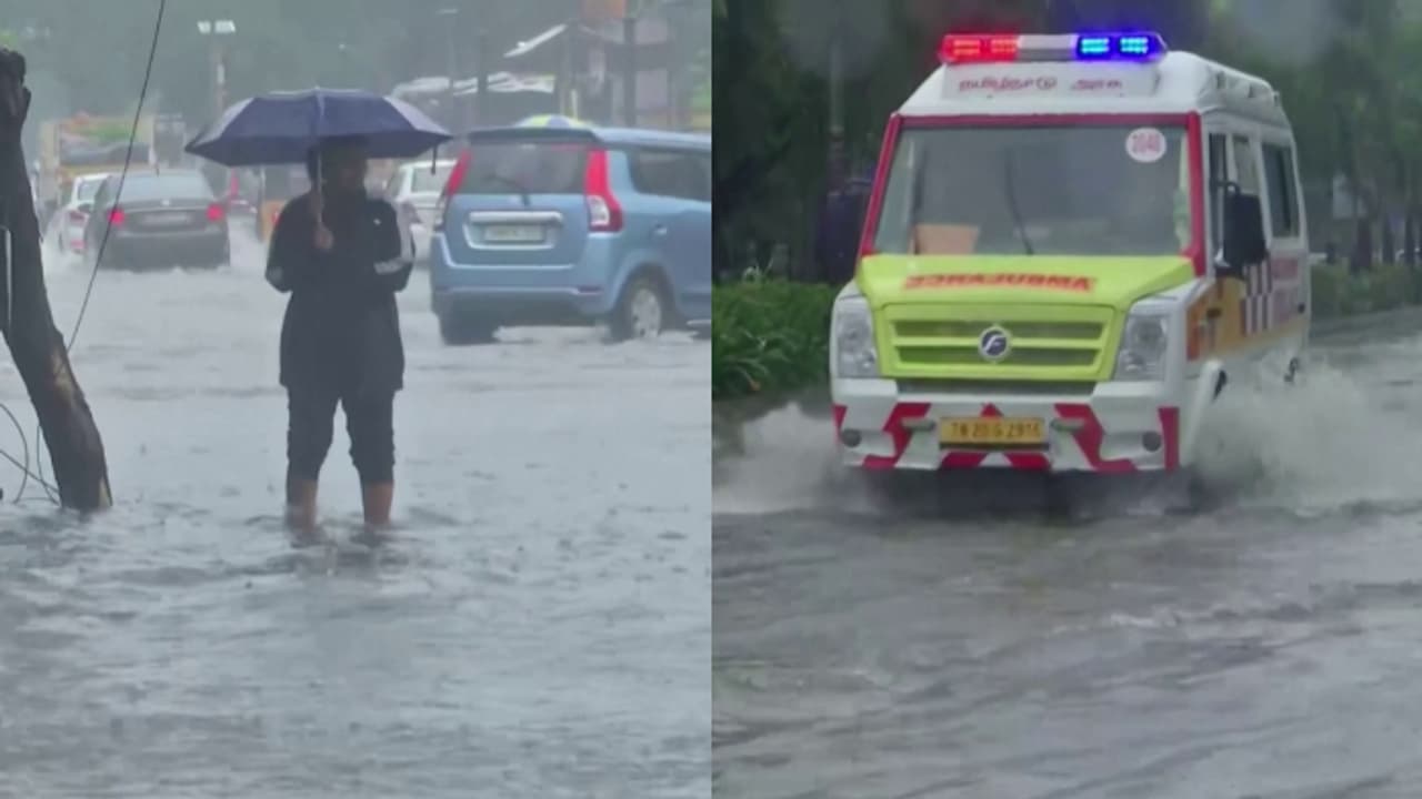 ഫിൻജാൽ ചുഴലിക്കാറ്റ് അതിതീവ്ര ന്യൂനമ‍ർദ്ദമായി; ചെന്നൈയിൽ മൂന്ന് മരണം, കനത്ത മഴ തുടരുന്നു; വിമാനത്താവളം തുറന്നു