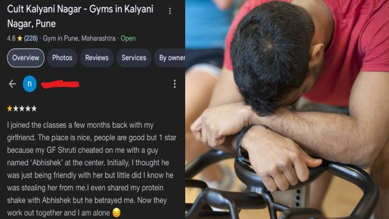 'കാമുകി ചതിച്ചു, പ്രോട്ടീൻ ഷേക്ക് പോലും പങ്കുവച്ചിട്ടും അവനും'; വൈറലായി യുവാവിന്റെ വൺ സ്റ്റാർ റിവ്യൂ