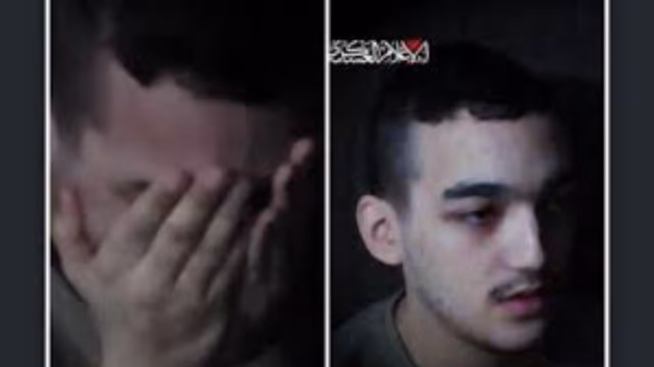 'Feat at peak, dying a 1000 times every day': Hamas releases chilling video of crying Israeli hostage (WATCH)