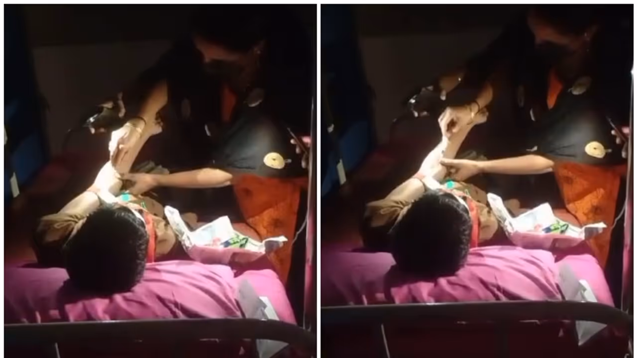 കറണ്ട് പോയി, ജനറേറ്ററില്ല; പ്രാഥമികാരോഗ്യ കേന്ദ്രത്തിൽ മൊബൈൽ വെളിച്ചത്തിൽ കുത്തിവയ്പ്പ്; ദൃശ്യങ്ങൾ പുറത്ത് കറണ്ട് പോയി, ജനറേറ്ററില്ല; പ്രാഥമികാരോഗ്യ കേന്ദ്രത്തിൽ മൊബൈൽ വെളിച്ചത്തിൽ കുത്തിവയ്പ്പ്; ദൃശ്യങ്ങൾ പുറത്ത്