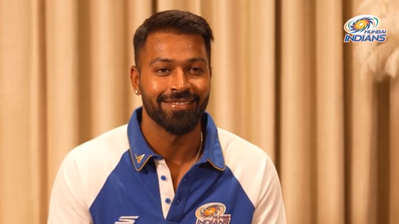 Hardik Pandya reveals how Bumrah, Tilak, Krunal made it to national team with MI's young guns (WATCH) Hardik Pandya reveals how Bumrah, Tilak, Krunal made it to national team with MI's young guns (WATCH)