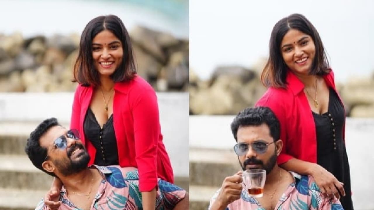 അമേയയ്‍ക്കൊപ്പം കൂടുതൽ ചിത്രങ്ങളുമായ്‌ ജിഷിൻ; ഹെറ്റേഴ്സിനുള്ള മറുപടിയെന്ന് താരം