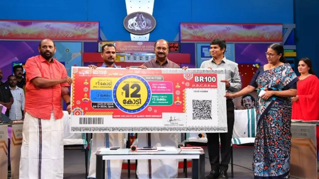 Kerala lottery Pooja Bumper BR 100 TOMORROW: 1st Prize is Rs 12 crore; Check prize structure, time and more