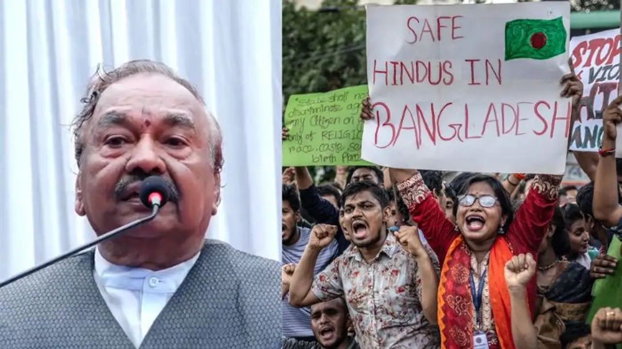 ಬಾಂಗ್ಲಾದೇಶಿ 'ಮುಸ್ಲಿಮರು ಅನ್ನ ತಿಂದ ಮನೆಗೆ ಕನ್ನ ಹಾಕುವವರು'; ಕೆ.ಎಸ್. ಈಶ್ವರಪ್ಪ! ಬಾಂಗ್ಲಾದೇಶಿ 'ಮುಸ್ಲಿಮರು ಅನ್ನ ತಿಂದ ಮನೆಗೆ ಕನ್ನ ಹಾಕುವವರು'; ಕೆ.ಎಸ್. ಈಶ್ವರಪ್ಪ!