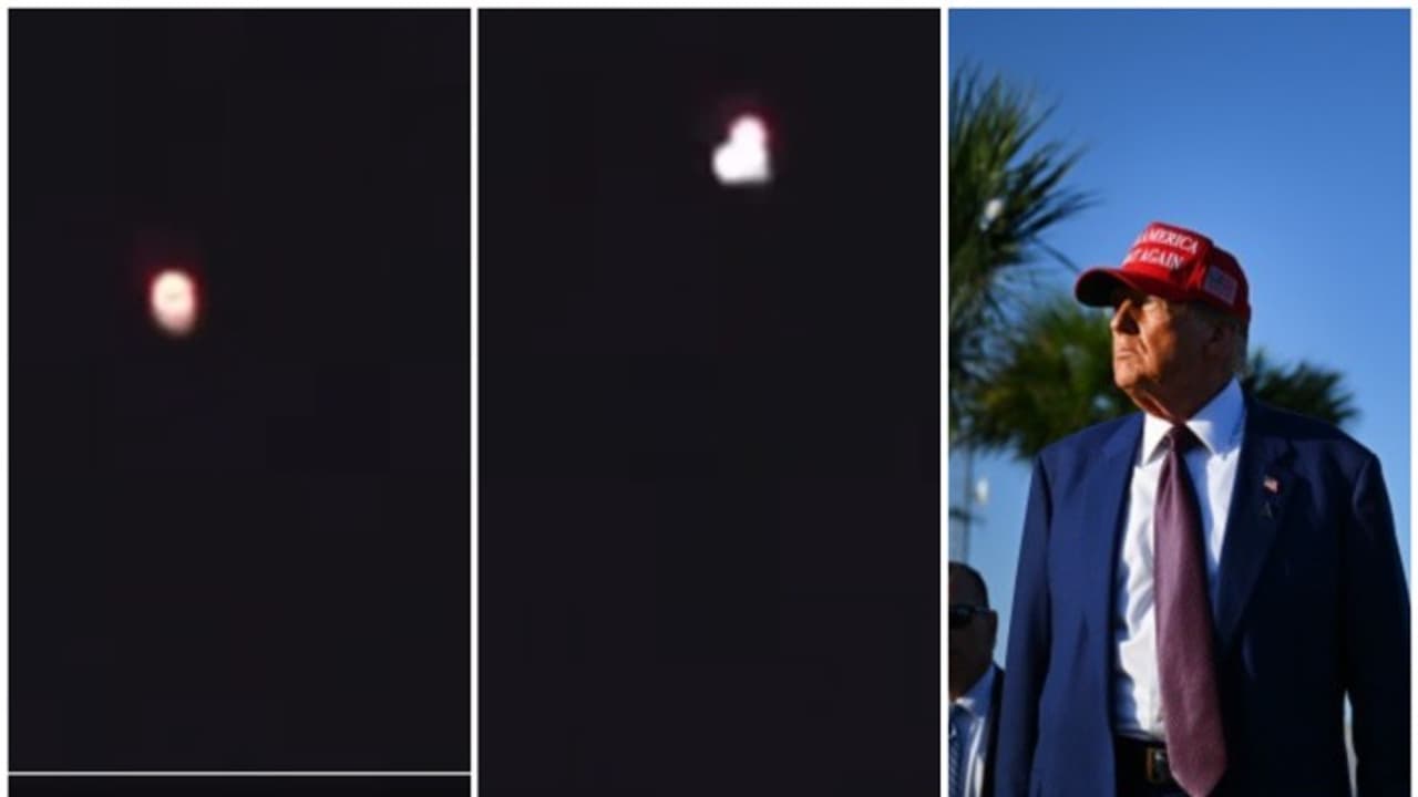 Mysterious car sized drones spotted flying over Trump's New Jersey golf course; FBI launches probe (WATCH)