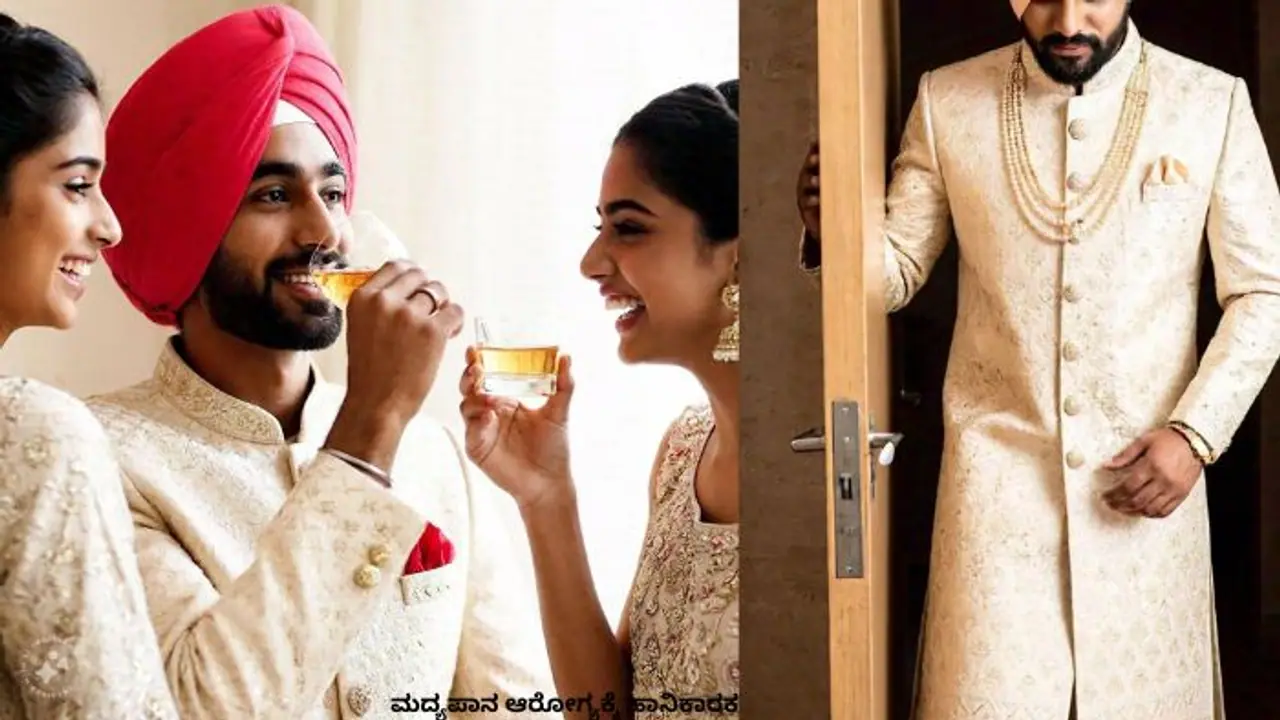 ಇಬ್ಬರು ಗೆಳತಿಯರೊಂದಿಗೆ ಕುಡಿದು ಹೊಗೆ ಬಿಟ್ಟು ಲಲ್ಲೆ ಹೊಡ್ತಿದ್ದ ವರ; ಇಲ್ಲೊಬ್ಬ ಬಾತ್ರೂಮ್ಗೆ ಓಡಾಡ್ತಿದ್ದ ಇಬ್ಬರು ಗೆಳತಿಯರೊಂದಿಗೆ ಕುಡಿದು ಹೊಗೆ ಬಿಟ್ಟು ಲಲ್ಲೆ ಹೊಡ್ತಿದ್ದ ವರ; ಇಲ್ಲೊಬ್ಬ ಬಾತ್ರೂಮ್ಗೆ ಓಡಾಡ್ತಿದ್ದ