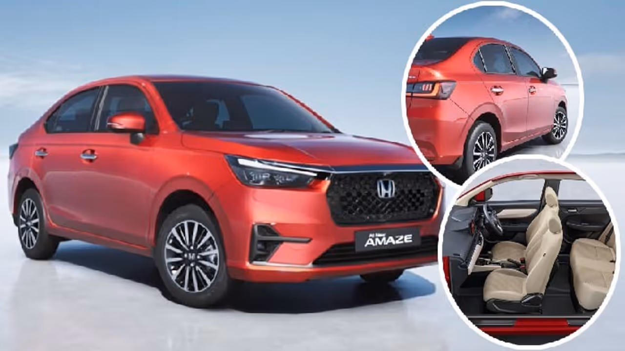 പൊളിച്ചടുക്കി ഹോണ്ട! ആറ് എയർബാഗുകൾ, വില 7.99 ലക്ഷം; കൊതിപ്പിക്കും മൈലേജും വമ്പൻ ബൂട്ടും! ഇതാ പുതിയ അമേസ്! പൊളിച്ചടുക്കി ഹോണ്ട! ആറ് എയർബാഗുകൾ, വില 7.99 ലക്ഷം; കൊതിപ്പിക്കും മൈലേജും വമ്പൻ ബൂട്ടും! ഇതാ പുതിയ അമേസ്!