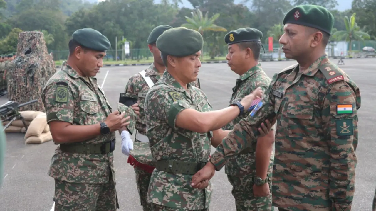 India Malaysia joint exercise Harimau Shakti 2024 underway in Malaysia