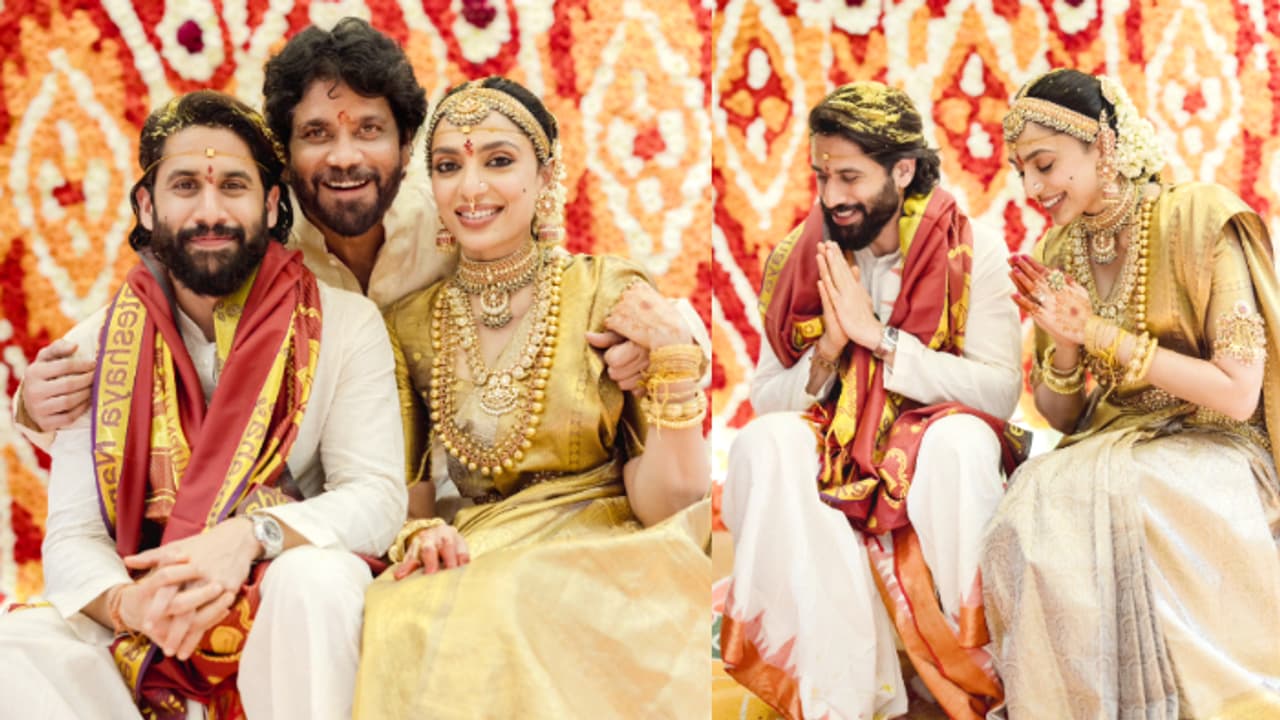 ശോഭിത ധൂലിപാലയും നാഗചൈതന്യയും വിവാഹിതരായി; ആദ്യ ചിത്രങ്ങള്‍ പങ്കുവച്ച് നാഗാര്‍ജുന