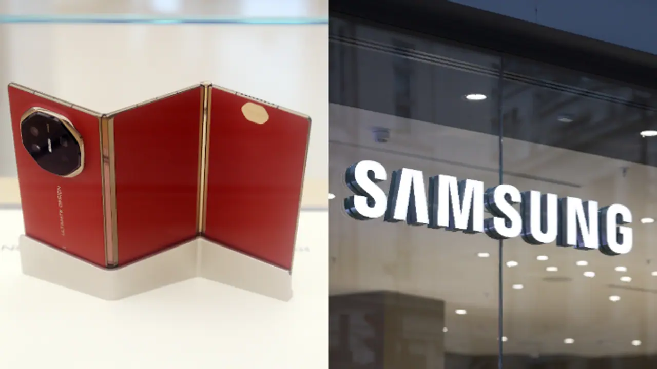 വാവെയ്ക്ക് തല്‍ക്കാലം എതിരാളിയില്ല; സാംസങിന്‍റെ ട്രൈ ഫോള്‍ഡ് വരിക 2026ല്‍ റിപ്പോര്‍ട്ട് 