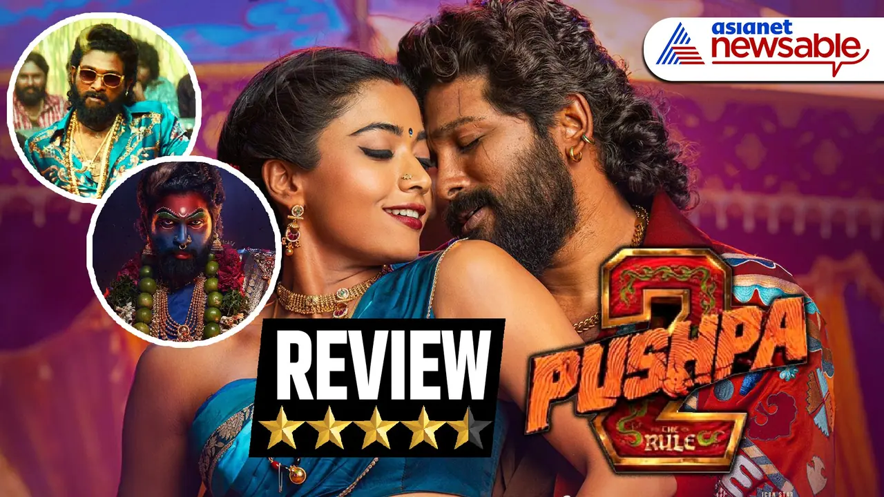 Pushpa 2 Review: Allu Arjun juggles avatars with signature charm in ambitious storyline | Rashmika Mandanna