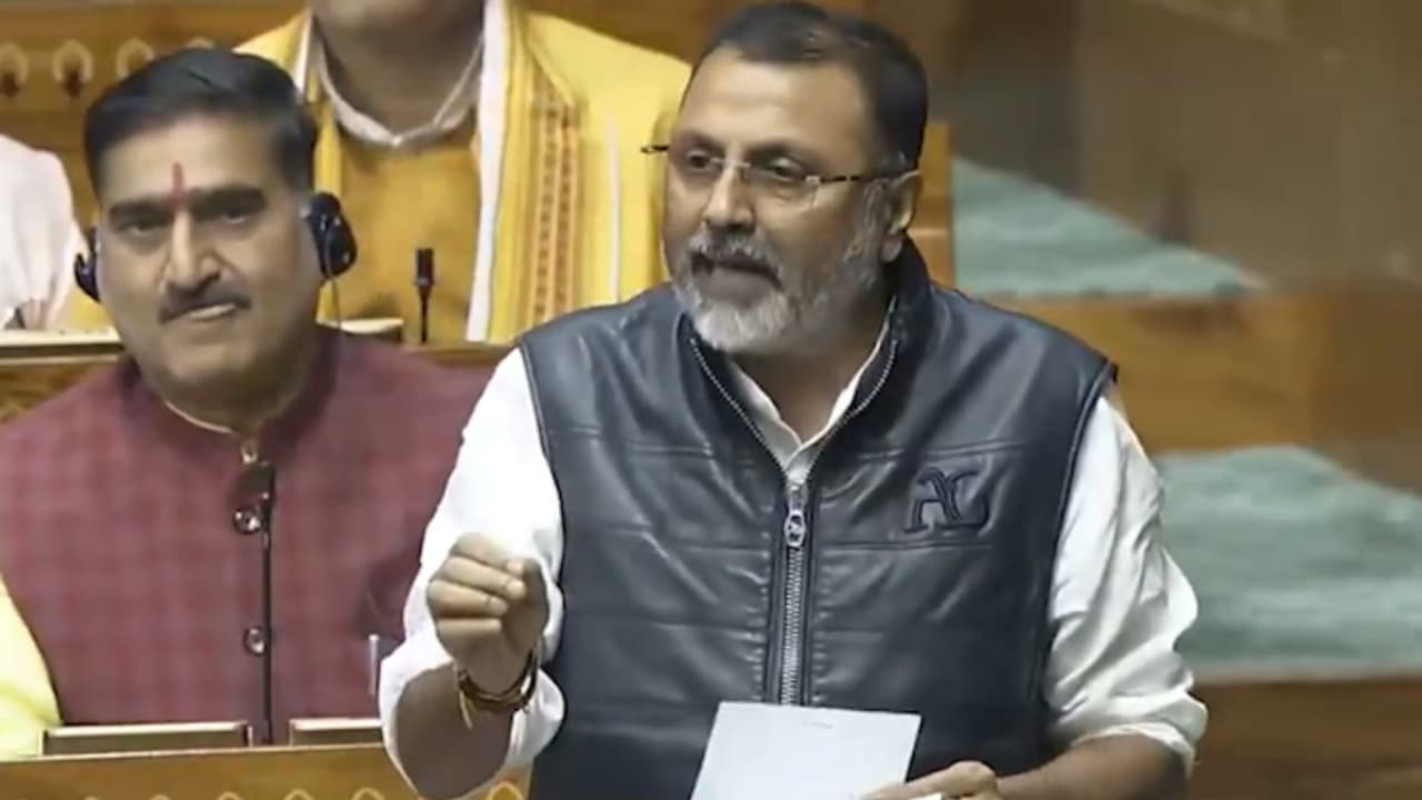 BJP MP Nishikant Dubey Questions Opposition on Foreign Funding Allegations