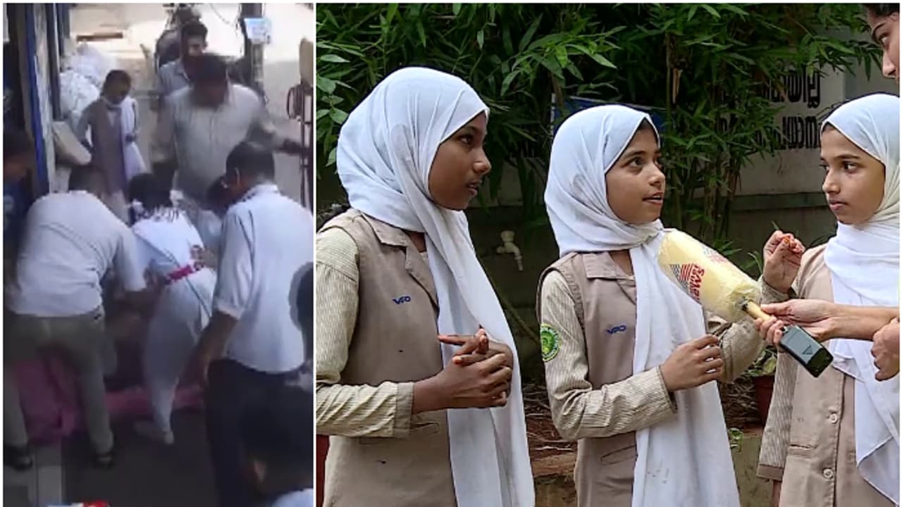 നെഞ്ചിലമർത്തി, കൈകാലുകൾ തിരുമ്മി; റോഡിൽ കുഴഞ്ഞുവീണ യുവതിയ്ക്ക് രക്ഷകരായി 3 കുരുന്നുകൾ, അഭിനന്ദന പ്രവാഹം