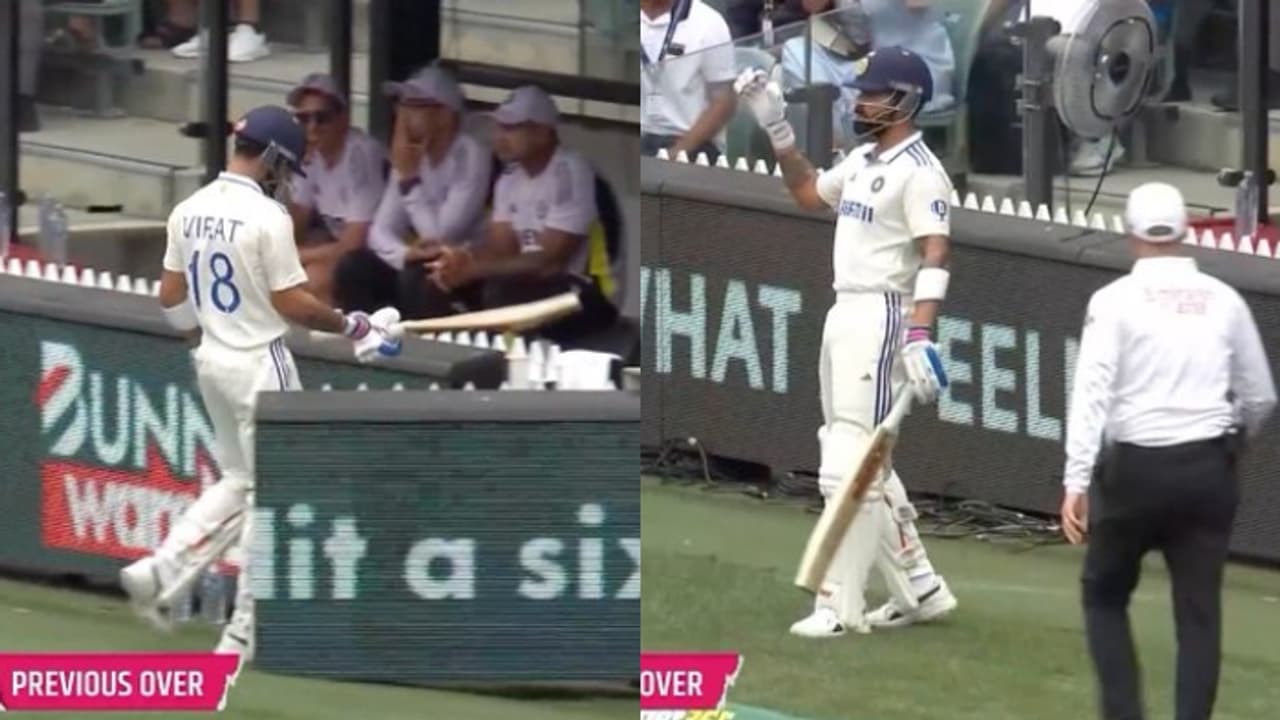 രാഹുല്‍ ഔട്ടായെന്നുറപ്പിച്ച് ബാറ്റിംഗിനായി ഗ്രൗണ്ടിലിറങ്ങി വിരാട് കോലി; തിരിച്ചയച്ച് അമ്പയര്‍