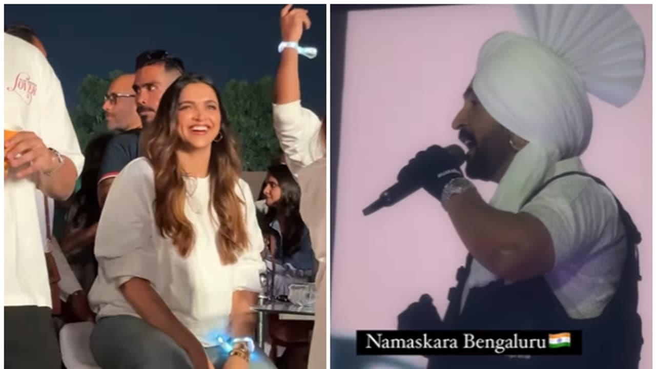 Deepika Padukone takes break from motherly duties; dances her heart out at Diljit Dosanjh's concert |WATCH Deepika Padukone takes break from motherly duties; dances her heart out at Diljit Dosanjh's concert |WATCH