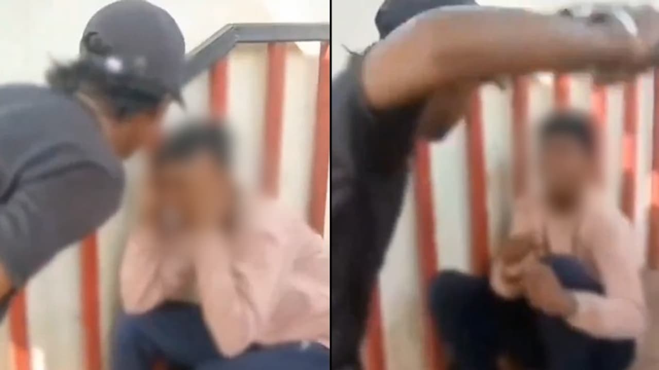 Outrage in Madhya Pradesh: 3 children beaten, forced to chant religious slogans in Ratlam [WATCH]