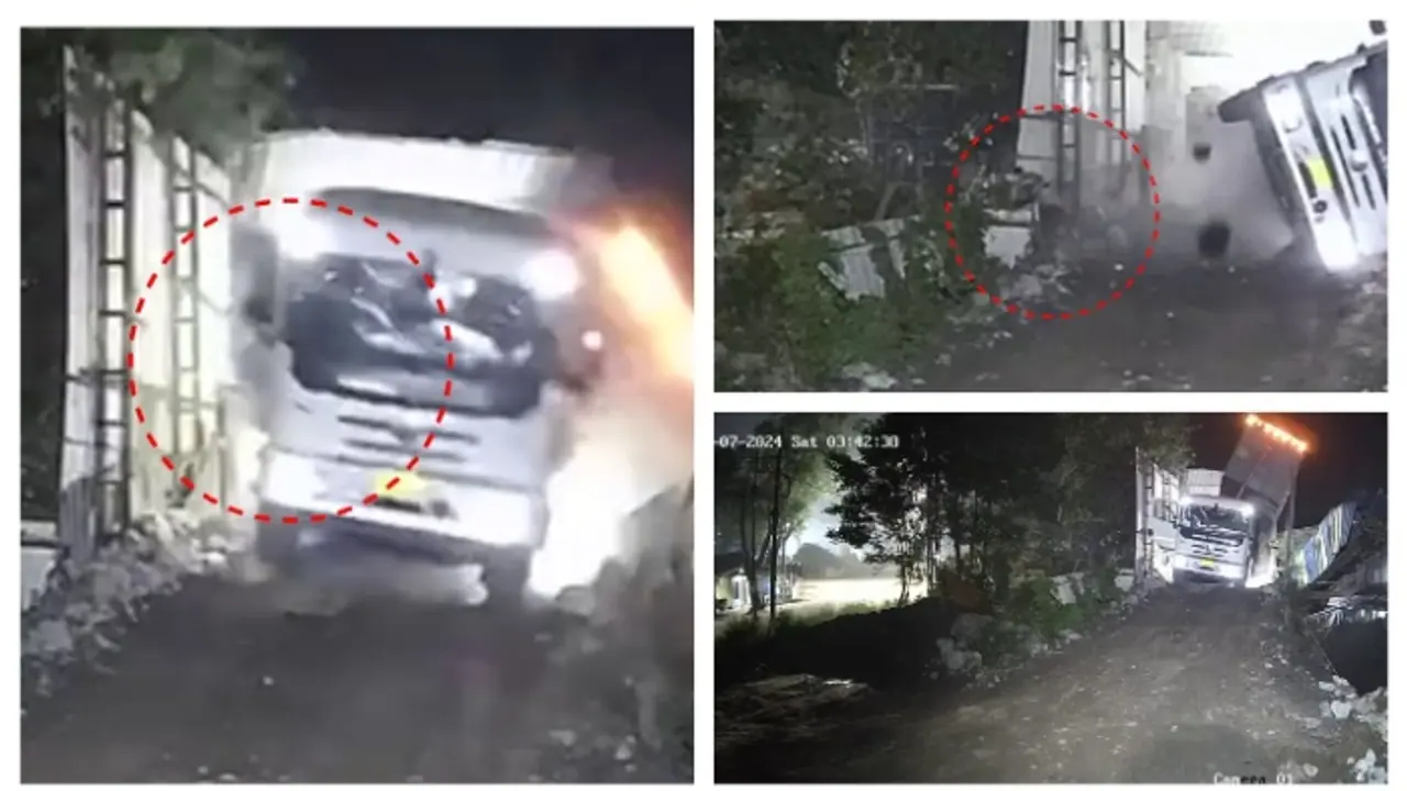 ಅನ್‌ಲೋಡ್ ಮಾಡುವಾಗ ಸಿಡಿದ ಲಾರಿ ಜಾಕ್, ಅವಘಡದಲ್ಲಿ ಚಾಲಕ ದುರಂತ ಅಂತ್ಯ!