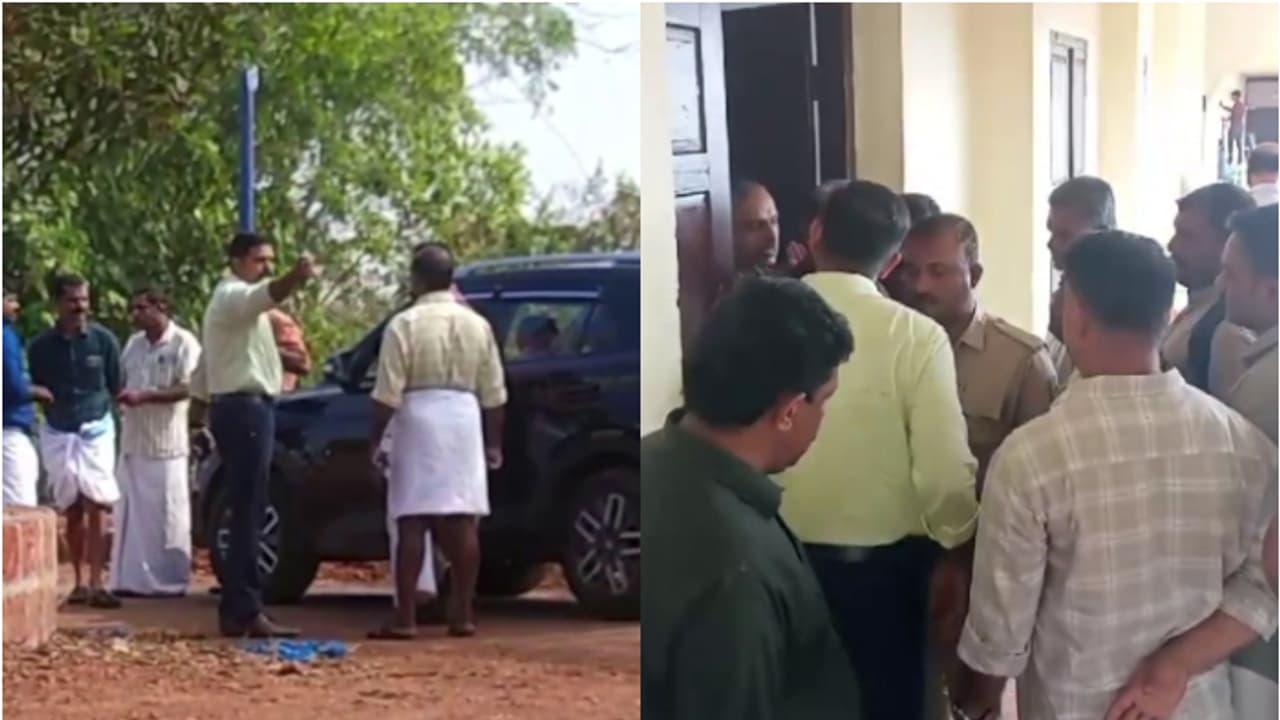 എംപിയുടെ ബന്ധുവായ സിപിഎം പ്രവർത്തകന് കോളേജിൽ നിയമനം; എംകെ രാഘവൻ എംപിയെ വഴിയിൽ തടഞ്ഞ് കോൺഗ്രസ്‌ പ്രവർത്തകർ