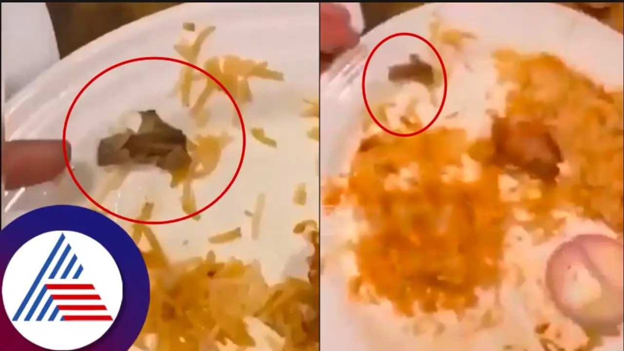 ಬಿಸಿ ಬಿಸಿ ಬಿರಿಯಾನಿಯಲ್ಲಿ ಅರ್ಧ ಸೇದಿದ ಸಿಗರೇಟ್ ಪತ್ತೆ; ವಿಡಿಯೋ ವೈರಲ್