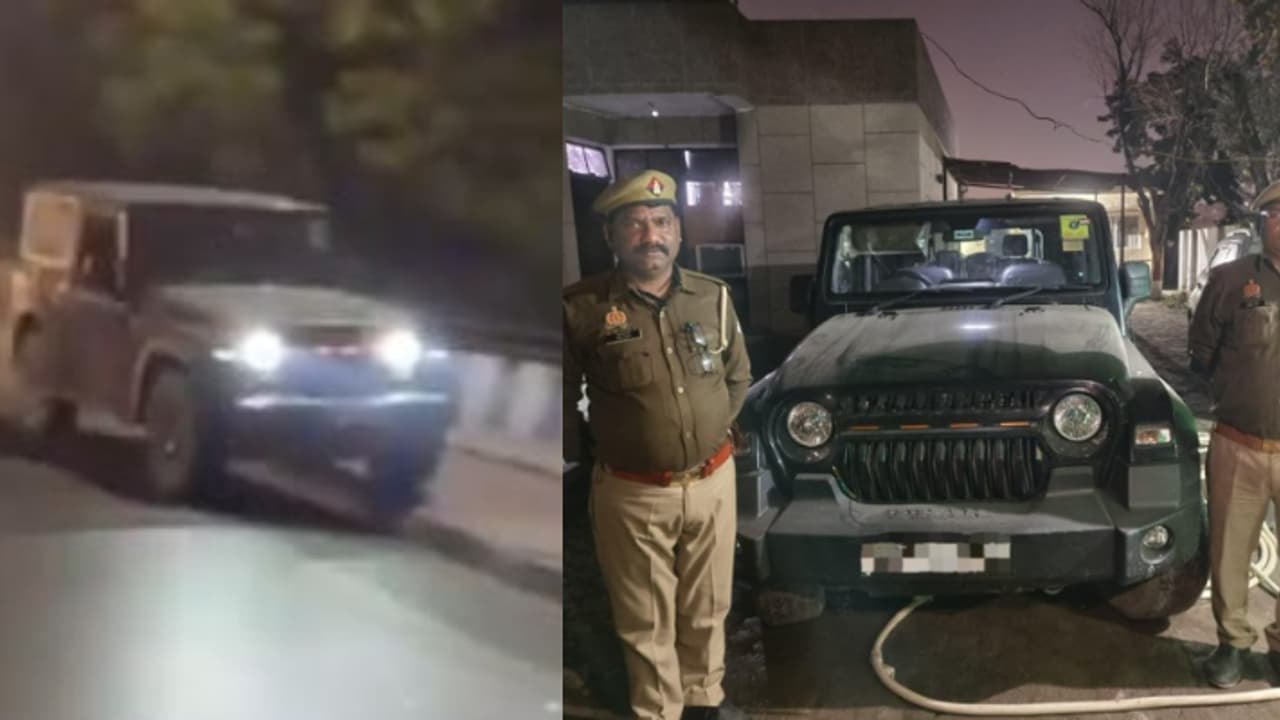 വൈറൽ വീഡിയോയ്ക്കായി ഫുട്പാത്തിലൂടെ ചീറിപ്പാഞ്ഞ താറിനേയും ഡ്രൈവറേയും പൊലീസ് പിടിച്ചു 