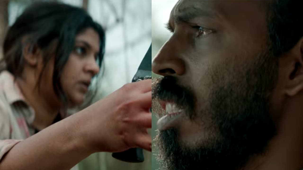 ത്രില്ലടിപ്പിക്കുന്ന വിഷ്വൽ ട്രീറ്റുമായി 'രുധിരം'; വീക്കെൻഡിലും തിളങ്ങി രാജ് ബി ഷെട്ടി അപർണ ചിത്രം