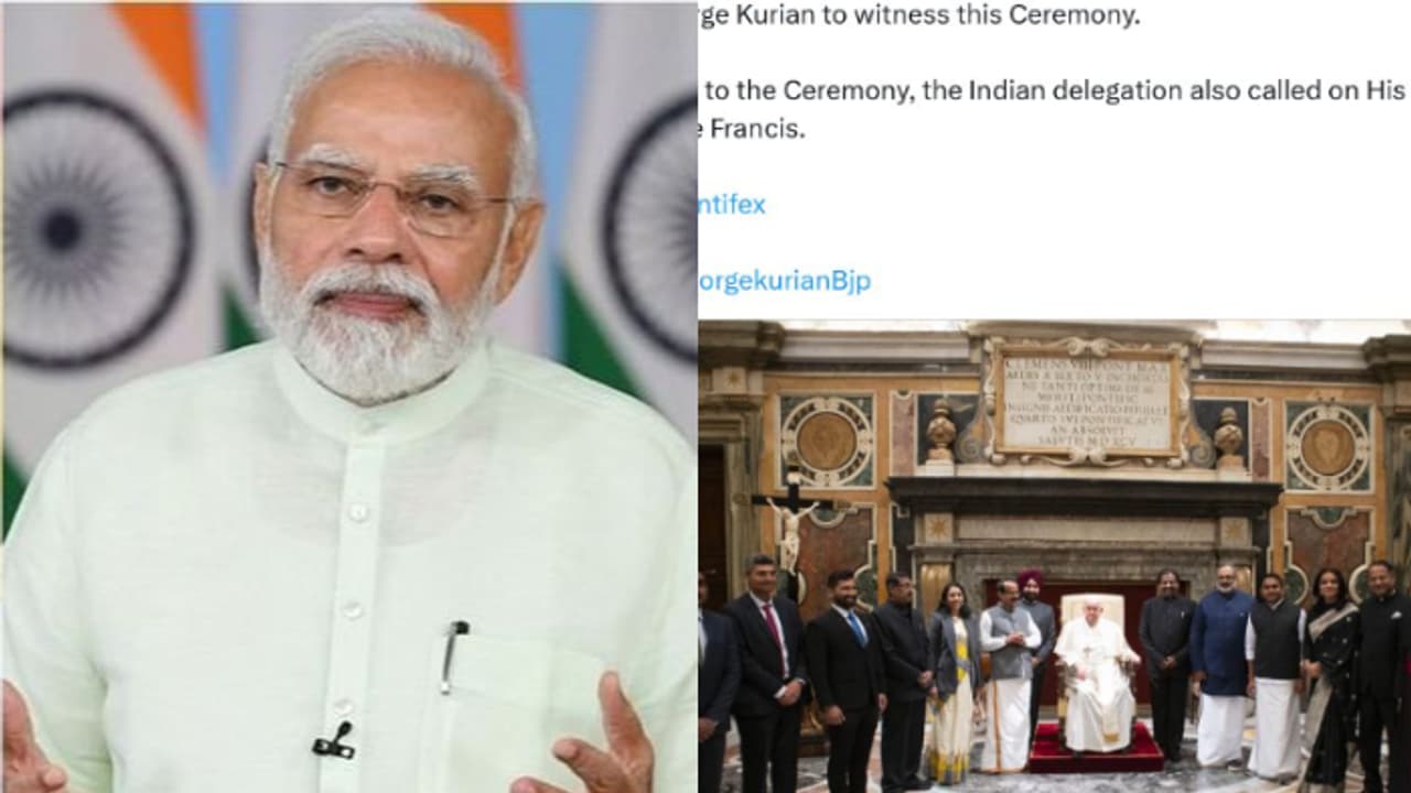 മാര്‍ ജോര്‍ജ് ജേക്കബ് കൂവക്കാടിന്‍റെ സ്ഥാനാരോഹണം; ഇന്ത്യയ്ക്ക് അഭിമാന നിമിഷമെന്ന് പ്രധാനമന്ത്രി